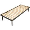 Win Bed UNICA D.S. 80x190 - Rete singola con doghe strette, perfetta per ambienti compatti, facile da montare e progettata per offrire sostegno stabile e continuo
