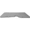 K´Foam Store KFOAM. es Materasso Pieghevole Letto Anteriore Camper per Ford Transit Colore Grigio (2006-2013)