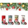 Hanwin Calze Natalizie da Appendere 4 Pezzi, Calza Befana, Calza Befana Personalizzata, Calze Befana Vuote, Christmas Stocking, Calza Natale