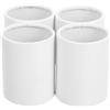 Gatuida 4Pezzi Scatole Cilindriche per Cartone da Benne Rotonde per Bouquet per Decorazioni e Regali per Ed Esterno