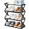 Generic Scarpiera, supporto per scarpe da ginnastica a più livelli per armadio o ingresso, compatto e organizzato, per soggiorno, bagno o garage