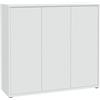 AVANTI TRENDSTORE Faid - Comò in legno laminato in diversi colori con 3 ante a battenti e 6 ripiani. Dimensioni LAP ca. 109,2x99,1x34,9cm
