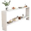 yurstcggh Consolle Sottile,Tavolino Stretto e Lungo per Divano,Tavolo Consolle Ingresso legno,Con spazio di archiviazione,per Soggiorno,Camera da Letto,Corridoio