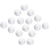 KONTONTY 100 Sfere di Polistirolo Bianche 4 Cm Palline Rotonde Solide per Modellismo Decorazioni Fai da Te Incollaggio E Personalizzazione