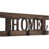 Mendler Appendiabiti guardaroba shabby vintage HWC-C60 Home 55x21cm - marrone