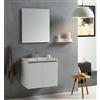 Kiamami Valentina - Mobile Bagno 60 Cm Con Due Ante Modello Bianco Foresta | Vinci
