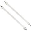 OISE ART STORE Trade Shop - Set 2 Tubi Candela di Ricambio per Stufa al Quarzo Stufe Lunghezza 205 Mm Tbq-01