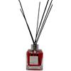 GC ARREDOCASA THD Botanic Diffusore di Fragranza per Ambienti, Profumatore con Bastoncini, Design Elegante (Vino Rosso)