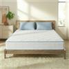 Sleephome Materasso Matrimoniale 160x190 h 25 cm Molle Insacchettate e Memory Lite Vaniglia - Ortopedico, Sostegno Dinamico, Stabilità di Coppia - Made in Italy