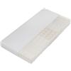 SOFTWEARY Materasso in schiuma fredda a 7 zone, H2 e H3, alto 20 cm, con rivestimento lavabile, traspirante, adatto alle persone allergiche (bianco, 90 x 200 cm)