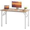 sogesfurniture: scrivania pieghevole 100 x 60 cm, tavolo per computer, scrivania da ufficio, tavolo da computer, tavolo da ufficio, tavolo da conferenza, pieghevole per la casa, l'ufficio, picnic