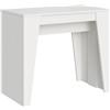 CASAARREDOSTUDIO Consolle Allungabile Anvar Bianco Frassino