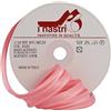 I nastri Profilo Piping 1/10 in Raso sbieco Acetato Lucido Alto mm 10 in Rocca da 20 mt (Rosa)