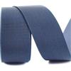 Risdany 10 Metri di fettuccia in Nylon da 20-50 mm, Cintura di Sicurezza per rifinitura, Nastro, Accessori per Cintura da Cucito,Blu Navy,50 mm