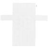 HORIALENCE Foglio in Plastica Bianco Resistente a Rete Multiuso per Progetti Creativi Fai da Te Uncinetto e Ricamo, per Borse e Accessori a Maglia