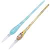 Gullor 2 penne a immersione in vetro, stile vintage, fatte a mano, in vetro, multicolore A