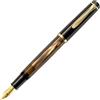 Pelikan fine della scrittura Pelikan stilografica a stantuffo Classic M200 marrone marmorizzato, in scatola pieghevole primavera F