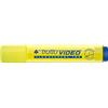 Tratto Video 830201 - Evidenziatore Video, colore: Giallo, confezione da 12