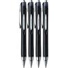 uni-ball Penna roller Jetstream RT SXN-210 (4 pezzi, nero)