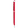 GFD HEART 50 Penne Personalizzate con Scritta Incisa a Laser - Penna in Metallo per Touch Screen, Idea Personalizzabile Ufficio, Inaugurazioni, Fiere, Gadget Promozionali (50 Penne Rosso)