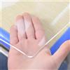 BEEGMA Sottomano da Scrivania Trasparente Tovaglia in PVC Morbido Tappeto Protettivo Tavoli Spessore 1.5mm Tappetino da Ufficio Larghezza 30-160cm, Lunghezza 30-260cm (Color : Thick 1.5mm/0.06, Size : 50x