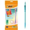 BIC - Matic Pastel, portamine da 0,7 mm HB, confezione da 10 assortite