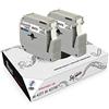 Squuido 2 Cassette Nero su Bianco Nastri M K221 MK221 MK-221BZ 9mm x 8m compatibili con Brother P-Touch PT-M95 PT-100 PT-70 PT-80 PT-90 PT-55 PT-65 PT-110 PT-75 PT-85 BB-4