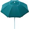 Ombrellone da Giardino Ø165 cm Palo Ø32 mm in Acciaio Maffei Asia Verde