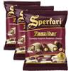 Sperlari - Zanzibar Torroncini Gianduia Ricoperti Di Fondente O Bianco, Senza Glutine, Cioccolato, 117 Grammo (Confezione da 3)