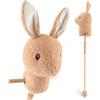 Bieco Cavallo a Spina in Legno per Bambini - Coniglietto Fine, Accessori per Hobby