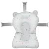 Starnearby Cuscino da Bagno Neonato Tappetino per Bagnetto Neonato Materassino Galleggiante Bagnetto Neonato Riduttore Bagnetto Neonato Cuscino Antiscivolo per Vasca da Bagno Neonato