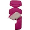DOOLITTLE Airboard materassino traspirante_Taglia S_per Ovetto e Passeggino Compatto_Cream/Cyclamin