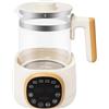 POTYYH scaldabiberon Baby da 1,3 l, con display digitali a LED, regolazione della temperatura, mantenimento in caldo 72 ore, funzione memoria, per latte e alimenti per bambini, bianco