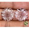 SBI Gems 20x20 MM, 25x25 MM, Naturale Ametista Fatto a Mano 3 Paio Intagliato Loose Gemme