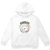 Generico Felpa con cappuccio adatta come regalo a chi compie 20 anni con tachimetro auto moto NM (Bianco, L)