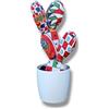 Generico Piante di pezza - Fico d'India di tessuto - Cactus di stoffa - codice 17