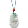 ReadJade Capra Zodiaco Jadeite Pendente Ram Zodiaco Segno Ariete Guardiano Collana