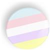 Generic Littlefluid Pride Flag spilla con bandiera dell'orgoglio o calamita da frigorifero LGBT LGBTQ LGBTQI LGBTQIA