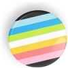 Generic Queer Pride Flag Orgoglio perno o calamita da frigo LGBT LGBTQ LGBTQI LGBTQIA