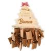 Faltec Calendario dell'avvento personalizzato in legno- conto alla rovescia al Natale - decorazione di natale - addobbo - il calendario componibile - IDEA REGALO PERSONALIZZATA