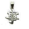 Empress Jewelry Ciondolo in argento 925 Simbolo cinese Pace PE001269