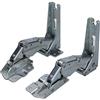 LUTH Premium Profi Parts Set di cerniere per porta superiore + inferiore compatibile con Gorenje Asko 347828 per frigorifero