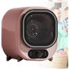BoTongSiHai Asciugatrice A Condensazione, Asciugatrice Portatile Compatta Con Capacità Di 5 Kg, Per Casa, Appartamenti, Dormitori E Piccoli Spazi, A Condensazione, Centrifuga(Pink)