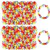 Jodsen 20 Pezzi Ghirlanda Hawaiana,Ghirlande Collana Colorate per Decorazioni per Feste Hawaiane,Forniture per Feste Tropicali Collane di Fiori,Aloha,Luau,Carnevale,Spiaggia Estiva,Matrimonio