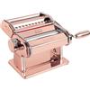Marcato Macchina per la Pasta Atlas 150, Copper, Alluminio Anodizzato, per Lasagne, Fettuccine, Tagliolini, Compatibile con 11 Formati Extra. Linea Premium