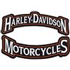 Nixon Thread Co. Toppa ricamata Harley Rocker Patches per moto, grande formato di Nixon Thread Co. (30,5 cm)
