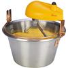 Ardes AR2481 POLENTINOX Paiolo Elettrico in Acciaio Inox Adatto a Fornelli Induzione Per Polenta e Marmellata Porzioni Per 8/12 Persone Diametro 28 cm