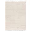 Mazovia Grande Tappeto Soggiorno 160x230cm Crema Geometrico Retrò Moderno | Tappeto per Camera da Letto Ufficio Sala da Pranzo Beige Motivo 3D Antiallergico Facile da Pulire Adatto Agli Animali