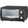 DCG Eltronic MB9809N, Forno elettrico 9 litri 650 watt, Nero, 41x23x24 cm