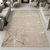 Teppich-Traum Tappeto moderno dal Design di Rami astratto | easy care | beige marrone, 200x290 cm